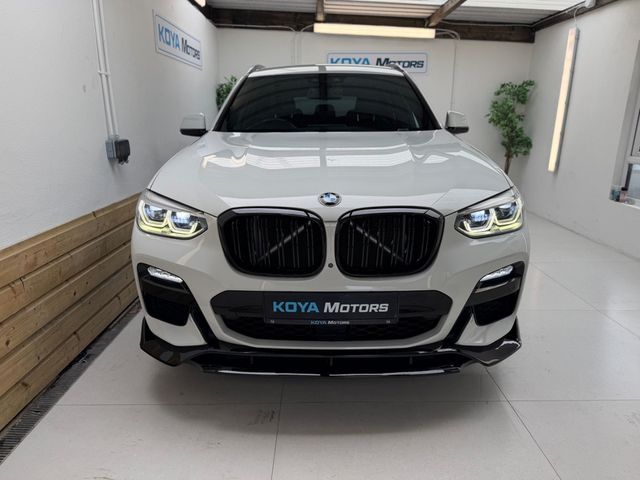 Image for 2019 BMW X3 XDRIVE20D MSPORT PRO M-PERFORMANCE DIESEL AUTOMATIC // ALPINE WHITE // HEADUP DISPLAY // LAZER MATRIX LIGHTS // HEATED SEATS // UPGRADED X3M WHEEL PACKAGE // PRIVACY PACK // 360* SURROUND CAMERA