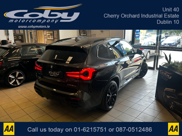 Image for 2024 BMW X3 M Sport Pro Pack XDRIVE30E AUTO. Pristine Car with only 9km, 2 Keys. CarPlay, Dual Climate, Cruise, Heated Seats, Sat Nav, Digital Dash, Reverse Camera, MFSW, Electric Boot, Full Electrics and more.