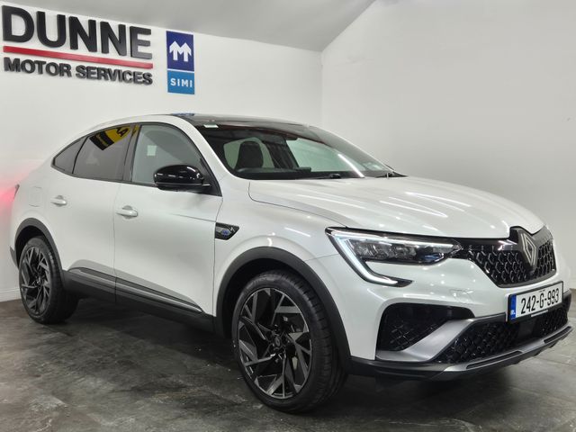 Image for 2024 Renault Arkana **ESPRIT ALPLINE**E-TECH HYBRID**PEARL WHITE PAINT/CONTRAST BLACK ROOF**19"DIAMOND CUT ALLOYS**LEATHER/SUEDE SEATS**HEATED SEATS**HEATED STEERING WHEEL**APPLE/ANDROID AUTO**2 KEYS**