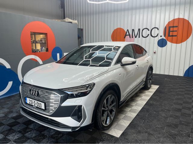 Image for 2023 Audi Q4 e-tron €34950 2023 AUDI Q4 E-TRON 40 S-LINE SPORTBACK ELECTRIC AUTOMATIC / CRUISE CONTROL / 360° PARKING CAMERA / HEATED SEATS / PADDLE SHIFTERS / APPLE CARPLAY / AMBIENT LIGHTS