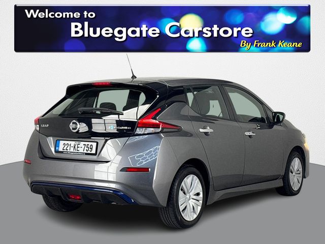 Image for 2022 Nissan Leaf 40K EV XE 40KW COLD PK**KEYLESS START**FRONT HEATED SEATS**MULTIFUNCTIONAL STEERING WHEEL**BLACK CLOTH INTERIOR**ELECTRIC MIRRORS**AIR CONDITIONING**ISOFIX**FINANCE ARRANGED**