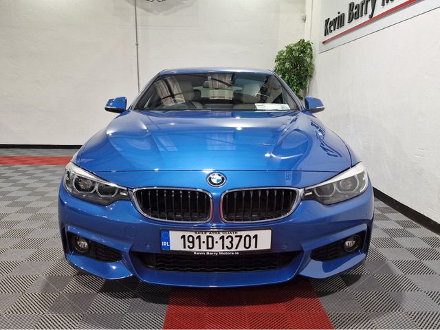 Image for 2019 BMW 4 Series 420I GRAN COUPE M SPORT (PLUS PACK) AUTOMATIC **ORIGINAL IRISH CAR / 19" ALLOYS / CRUISE CONTROL / ELECTRIC BOOTLID / FULL OYSTER LEATHER / HARMAN KARDON PREMIUM SOUND / HEATED FRONT SEATS / SAT NAV**