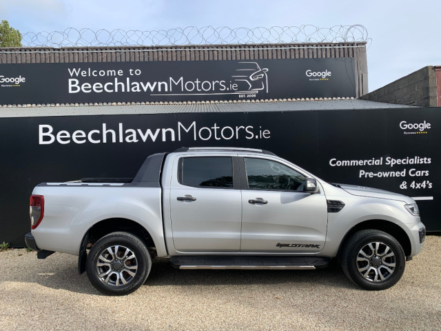 Image for 2021 Ford Ranger 2.0 TDCI 213 BHP WILDTRAK AUTO // PRICE EXCL. VAT // ONE OWNER // FULL SERVICE HISTORY // 07/27 CVRT // TIMING BELT/WET BELT REPLACED // 