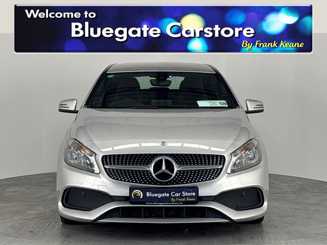 Image for 2018 Mercedes-Benz A Class A180 D AMG LINE 5DR AUTO**18"AMG ALLOYS**AMBIENT LIGHTING**PARKING SENSORS**DRIVE SELECT MODES**CRUISE CONTROL**REVERSE CAMERA**PUSH BUTTON START**DUAL ZONE CLIMATE CONTROL**