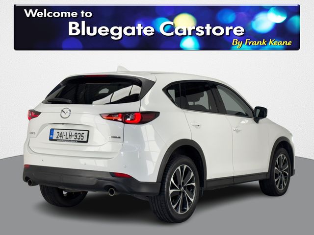 Image for 2024 Mazda CX-5 6 MT EXCLUSIVE-LINE **FULL BLACK LEATHER INTERIOR**INFOTAINMENT SCREEN**FRONT HEATED SEATS**HEATED STEERING WHEEL**KEYLESS IGNITION**SEMI DIGITAL DASH**CRUISE CONTROL**SPEED LIMITER**ANDROID AUTO**