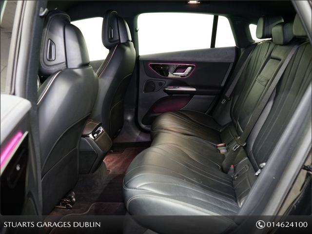 Image for 2024 Mercedes-Benz EQE 300 4DR AUTO*Adaptive High Beam Assist, Comfort Seats Cup/Bottle Holder Trim and Upholstery Leather, -black / space grey (201A) Anthracite linestructure lime wood Display Package*