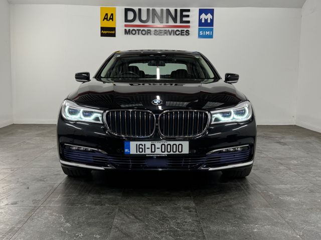 Image for 2016 BMW 7 Series **LUXURY MODEL **360 CAMERA **DUAL MEMORY SEATS **HEATED +COOLING SEATS **REAR ELECTRIC BLINDS **4 ZONE CLIMATE **REAR HEATED SEATS **19" ALLOYS **360 PARKING SENORS **LANE ASSIST **ACTIVE CRUISE