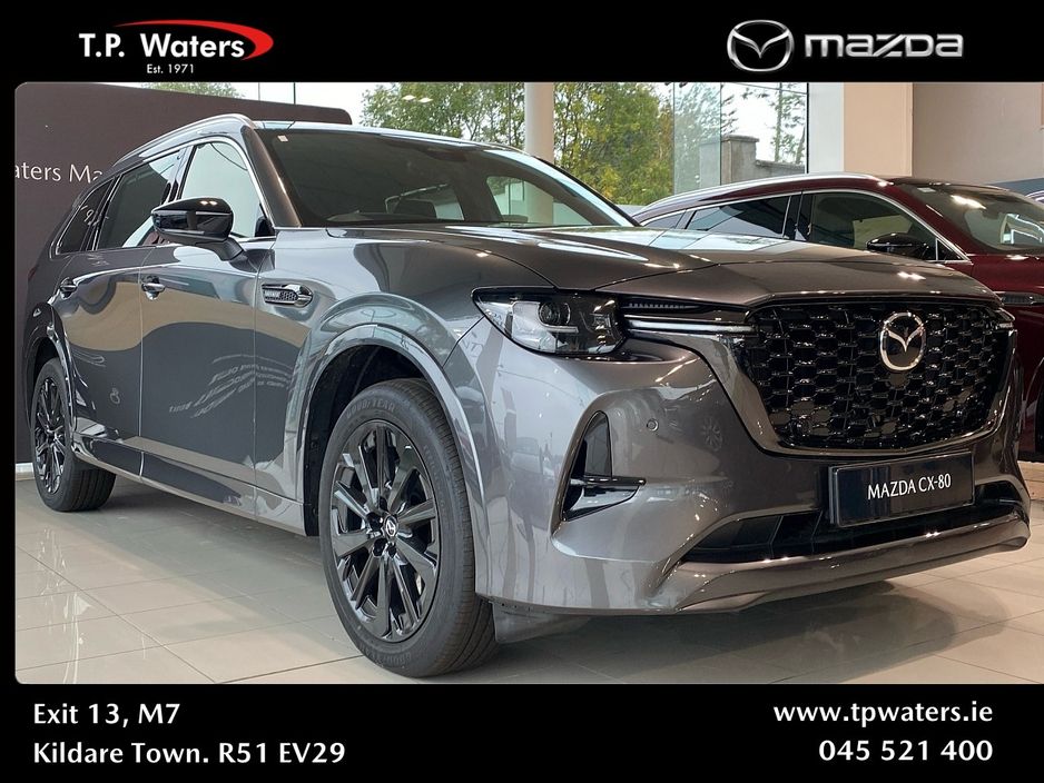 Image for 2026 Mazda CX-80 3.3 D - HOMURA - 254BHP - 6 YEAR MAZDA WARRANTY - 24 / 48 HOUR TEST DRIVE AVAILABLE