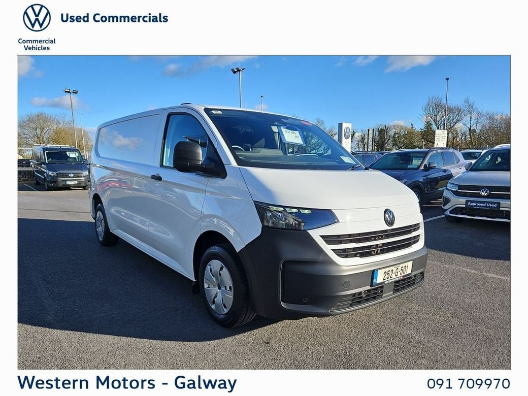 Image for 2025 Volkswagen Transporter TRENDLINE LWB 150BHP, Air con, Apply Car Play, Towbar