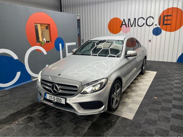 Image for 2017 Mercedes-Benz C Class €21950! 2017 MERCEDES-BENZ C-CLASS 220D AUTOMATIC AMG-LINE 2.2L DIESEL / 65K KMS / ADAPTIVE CRUISE CONTROL, REVERSE CAMERA, HEATED SEATS & MORE