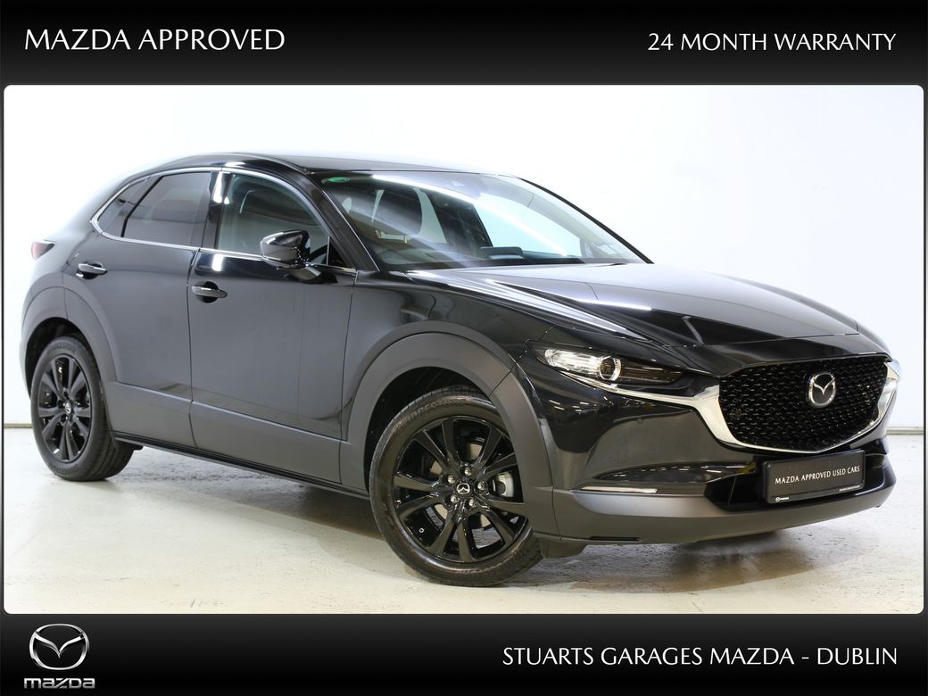 Image for 2022 Mazda CX-30 M Hybrid (122PS) HOMURA 2.0 PETROL* KEYLESS, HEADS UP, NAV, TRAFFIC SIGN RECOGNITION, REAR CAMERA, ADAP CRUISE, LANE DEPARTURE, HEATED SEATS, DUAL CLIMATE, BLIND SPOT DETECTION, PRIVACY 
