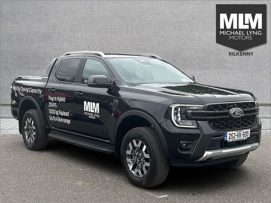 Image for 2025 Ford Ranger Wildtrack 2.3 PHEV 281ps (V) Price Ex VAT *Power Roller canopy & Factory fit Towbar *