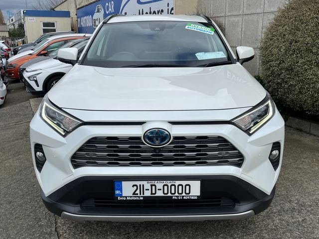 Image for 2021 Toyota Rav4 G 4WD HYBRID AUTOMATIC 2.5 PETROL //HIGH SPEC//FULL LEATHER HEATED SEATS//360 PARKING CAMERAS//HEATED STEERING WHEEL//KEYLESS ENTRY//ADAPTIVE CRUISE CONTROL// 
