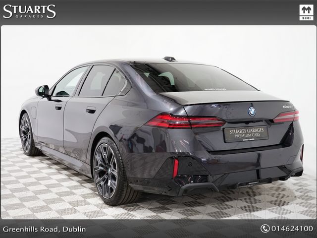 Image for 2026 BMW 5 Series 3 X PACKS: PRO PACK, TECH PACK, COMFORT PACK AND 20” 939 AERO ALLOYS, SOPHITSO GREY METALLIC WITH BLACK VEGANZA INTERIOR
