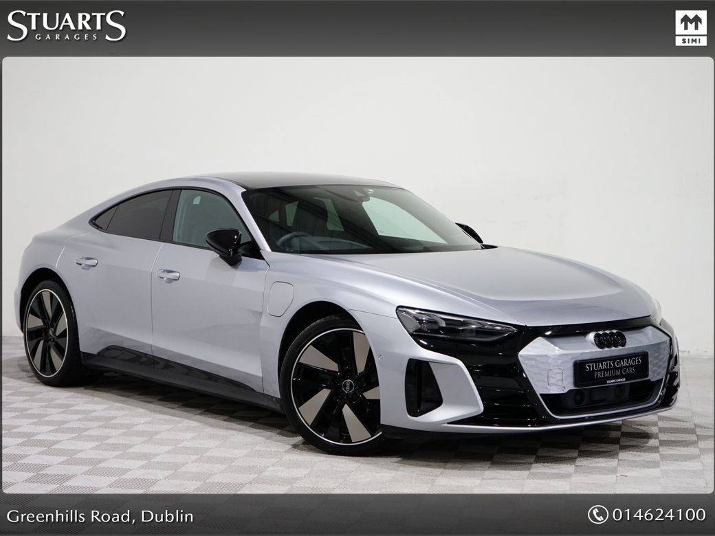 Image for 2024 Audi e-tron GT *SOLD DEPOSIT TAKEN*E-tron GT 4DR Electric*IRISH CAR*JUST ARRIVED ONLY 33K KM *FLORET SILVER WITH BLACK LEATHER, GLASS SUNROOF, 360 CAMERA