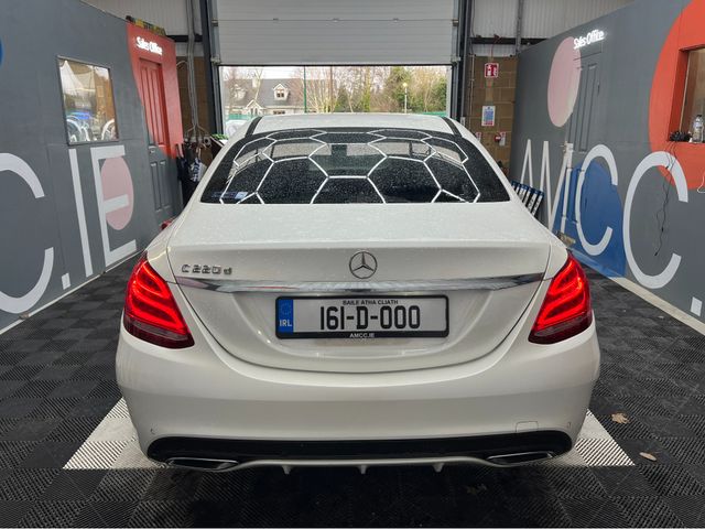 Image for 2016 Mercedes-Benz C Class €20950! 2016 MERCEDES-BENZ C220D AVANTGARDE AMG LINE 2.0 AUTOMATIC / CRUISE CONTROL / REVERSE CAMERA / ELECTRIC MEMORY & HEATED SEATS / PADDLE SHIFTERS / AMBIENT LIGHTS AND MORE