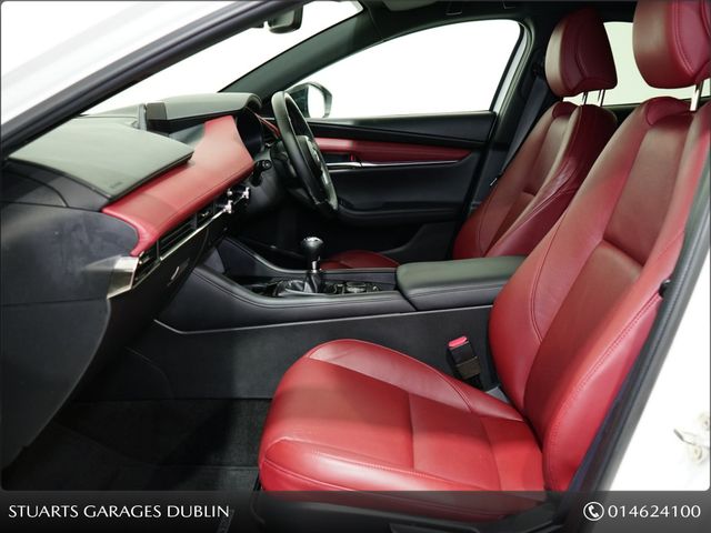 Image for 2021 Mazda Mazda3 Sky-x Mhybrid GT Sport *BURGUNDY LEATHER* ADVANCE SAFETY* AERO KIT*