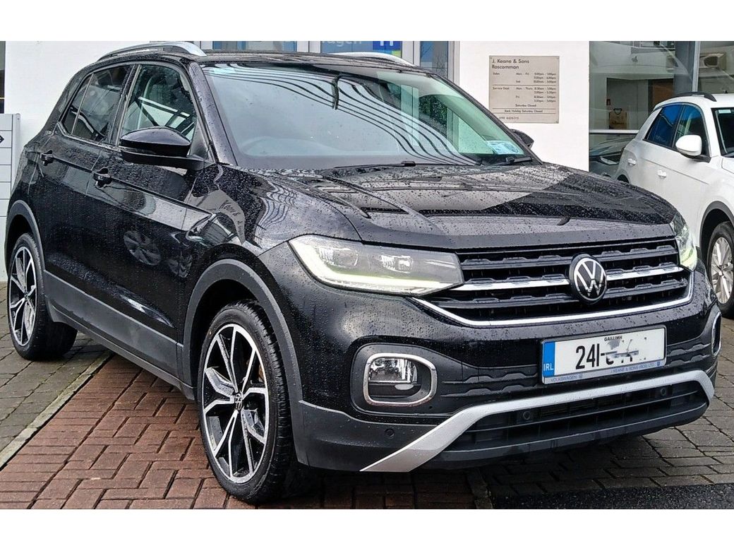 Image for 2024 Volkswagen T-Cross Style 1.0 TSI M6F 115HP **DESIGN BLACK PACK, APP CONNECT, REAR VIEW CAMERA**