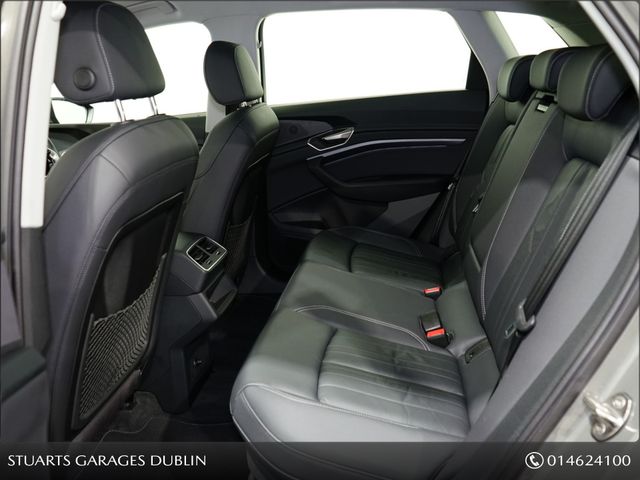 Image for 2023 Audi Q8 e-tron Q8 50 E-TRON QUATTRO SPORT: CHRONOS GREY WITH BLACK VOLCONA LEATHER, 21” DIAMOND CUT ALLOYS, FULL ELECTRIC SEATS WITH MEMORY, HEATED FRONT SEATS
