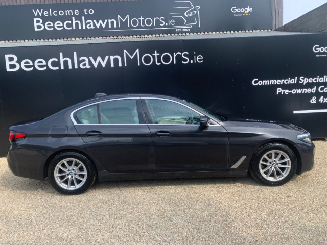 Image for 2021 BMW 5 Series 520D AUTO 188BHP // FULL LEATHER // NCT 04/27 // FULL SERVICE HISTORY // 200 ROAD TAX //