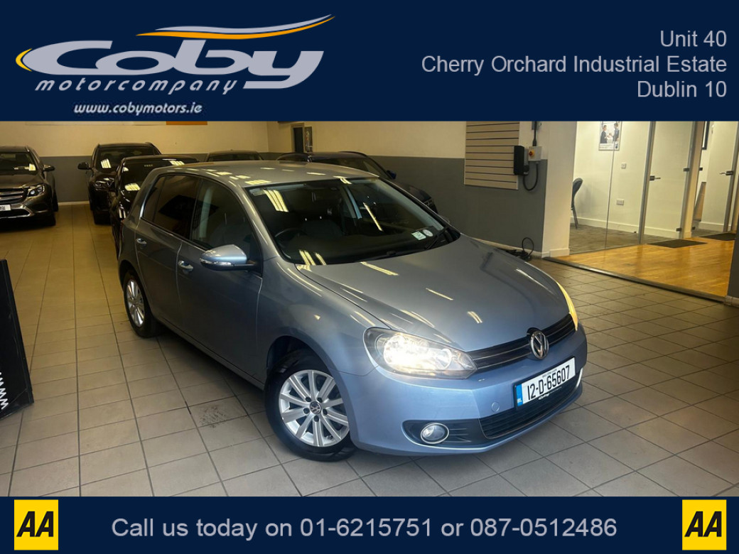 Image for 2012 Volkswagen Golf 1.2 5DR AUTO. NCT, Alloy Wheels, Air Conditioning, Irish Radio, Auto Lights/Wipers, Folding Rear Seats, Bluetooth, Full Electrics, FSH, &amp; more.