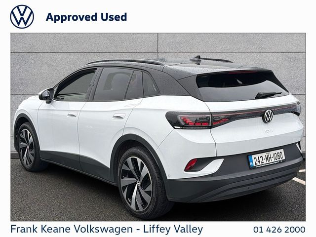 Image for 2024 Volkswagen ID.4 77KWH PRO PLUS 286BHP *GLACIER WHITE* *DRAMMEN ALLOYS* *LONGER RANGE* *ELECTRIC TAILGATE* *IQ HEADLIGHTS* *REAR VIEW CAMERA* *PCP AVAILABLE FROM €372PM* *BATTERY CERTIFIED*