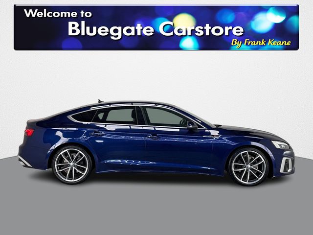 Image for 2020 Audi A5 2.0 TDI S LINE 35**NEW22"ALLOYS**FRONT HEATED SEATS**HALF LEATHER INTERIOR**DUAL CLIMATE CONTROL**DRIVE SELECT MODES**REVERSE CAMERA**PARKING SENSORS**ADAPTIVE CRUISE CONTROL**KEYLESS START**