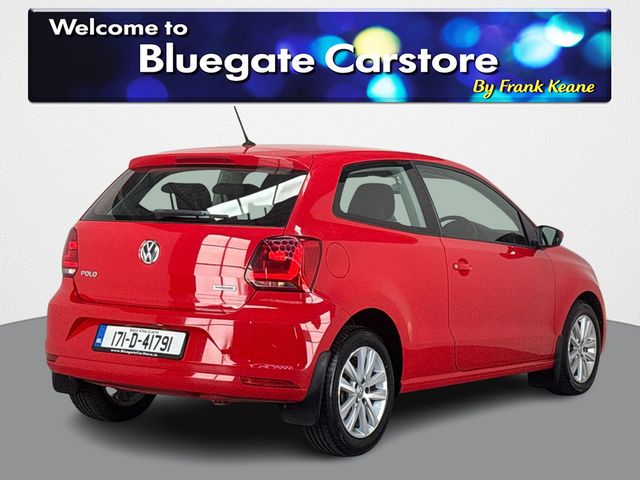 Image for 2017 Volkswagen Polo TRENDLINE 1.0 60HP MANUAL 5SPEED 3DR**BLACK CLOTH INTERIOR**MULTIFUNCTIONAL STEERING WHEEL**SEMI DIGITAL DASH**TOUCH SCREEN MEDIA DISPLAY**BLUETOOTH**ELECTRIC MIRRORS**FINANCE ARRANGED**