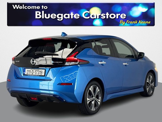 Image for 2021 Nissan Leaf EV SV PREMIUM COLD PK **FULL BLACK CLOTH INTERIOR**BLINDSPOT DETECTION**360 DEGREE CAMERAS**FRONT HEATED SEATS**BLUETOOTH AUDIO**ELECTRONIC HANDBRAKE**HEATED STEERING WHEEL**FINANCE ARRANGED**