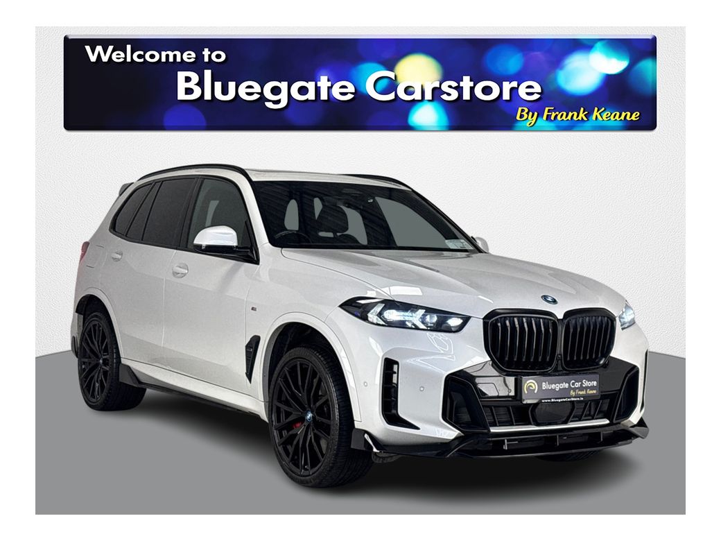 Image for 2023 BMW X5 M SPORT 50E 483BHP LCI**PANORAMIC SUNROOF**M PERFORMANCE BODYKIT**22"UPGRADED ALLOYS**M SPORT BREAK CALLIPERS**ELECTRIC TOWBAR**SMART TAILGATE**FRONT HEATED SEATS**GLOSS BLACK KIDNEY GRILLE**