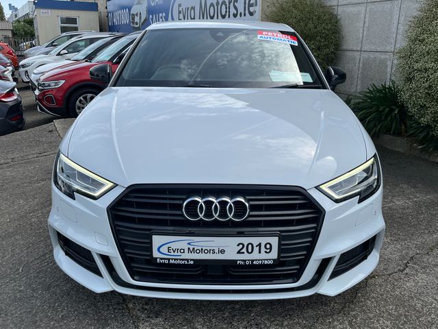 Image for 2019 Audi A3 HATCHBACK S-LINE BLACK EDITION AUTOMATIC 1.4 PETROL //HIGH SPEC//HALF LEATHER HEATED SEATS//REVERSE CAMERA//KEYLESS ENTRY//ADAPTIVE CRUISE CONTROL//