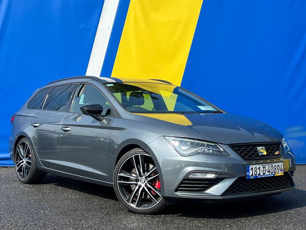 Image for 2018 SEAT Leon CUPRA SPORTSTOURER 2.0 TSI // 300 BHP 6 SPEED MANUAL // LEATHER/ALCANTARA CUPRA SPORT SEATS // SPORT DISPLAYS 
