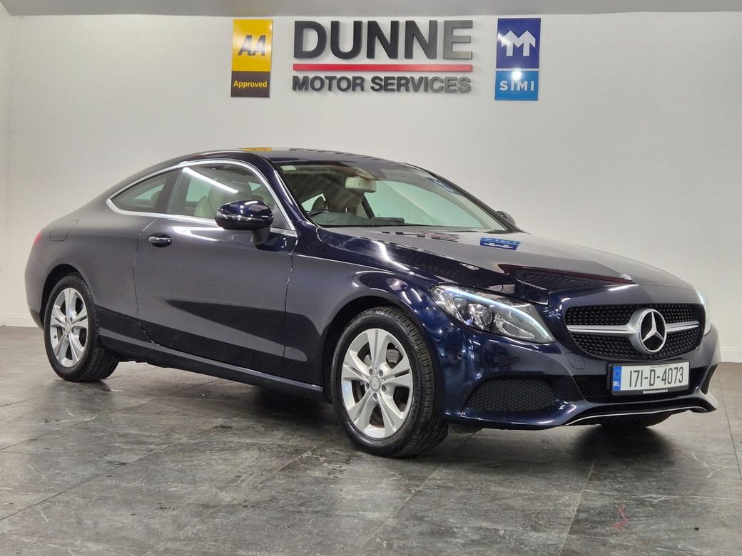 Image for 2017 Mercedes-Benz C Class LOW MILEAGE*C 180 COUPE 2DR AUTO*SAT NAV*TWO KEYS*NCT*12 MONTH WARRANTY*FINANCE AVAILABLE