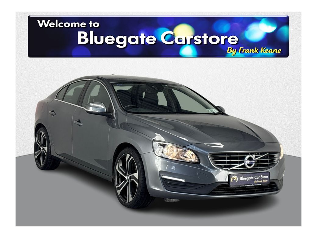 Image for 2019 Volvo S60 D2 SE*NEW 19"ALLOYS*HEATED MULTIFUNCTIONAL STEERING WHEEL**FRONT HEATED SEATS**BLACK LEATHER INTERIOR**DUAL CLIMATE CONTROL**DIGITAL MEDIA DISPLAY**DIGITAL DASH**ELECTRIC HANDBRAKE**FINANCE ARRANGED**