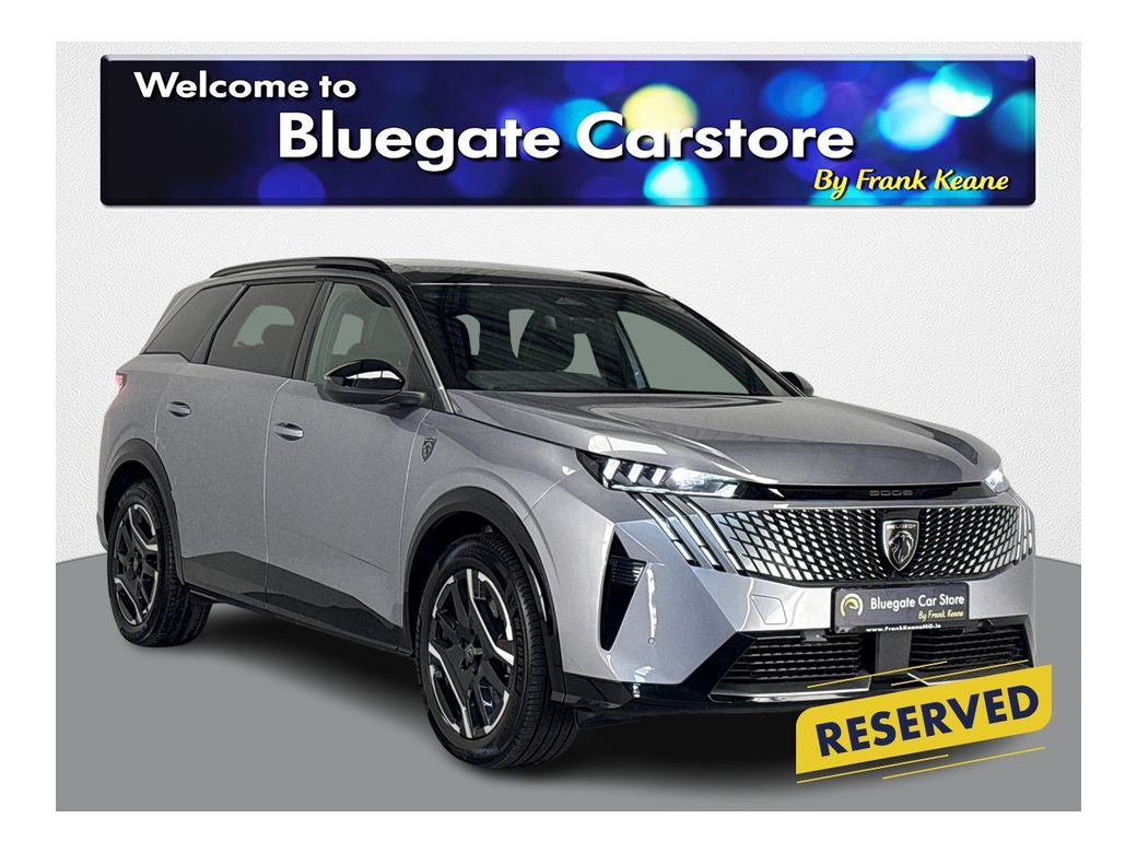 Image for 2025 Peugeot 5008 GT**7 SEATER**FRONT HEATED SEATS**HEATED MULTIFUNCTIONAL STEERING WHEEL**ALCANTARA INTERIOR**ELECTRC ADJUSTABLE FRONT SEATS**KEYLESS START**DIGITAL MEDIA DISPLAY**FINANCE ARRANGED**