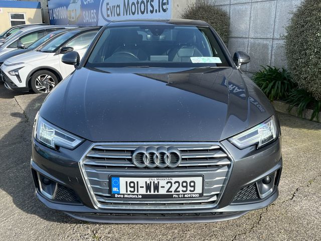 Image for 2019 Audi A4 S-LINE AUTOMATIC 2.0 PETROL 150BHP //SAT NAV//HALF LEATHER HEATED SEATS//CARPLAY//