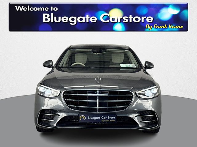 Image for 2021 Mercedes-Benz S Class AMG LINE 4MATIC S350**19 INCH AMG ALLOYS**FRONT HEATED ELECTRIC MEMORY SEATS**REAR HEATED SEATS**CREAM LEATHER INTERIOR**TOUCH SCREEN INFOTAINMENT**REVERSE CAMERA**PARKING SENSORS**FINANCE ARRANGED**