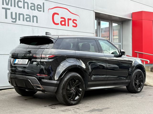 Image for 2021 Land Rover Range Rover Evoque S P300e, 18” Gloss Black Alloys, Privacy Glass, Two Tone Leather, Heated & Cooling Seats, Reverse Camera, Parking Sensors, CarPlay/Android Auto
