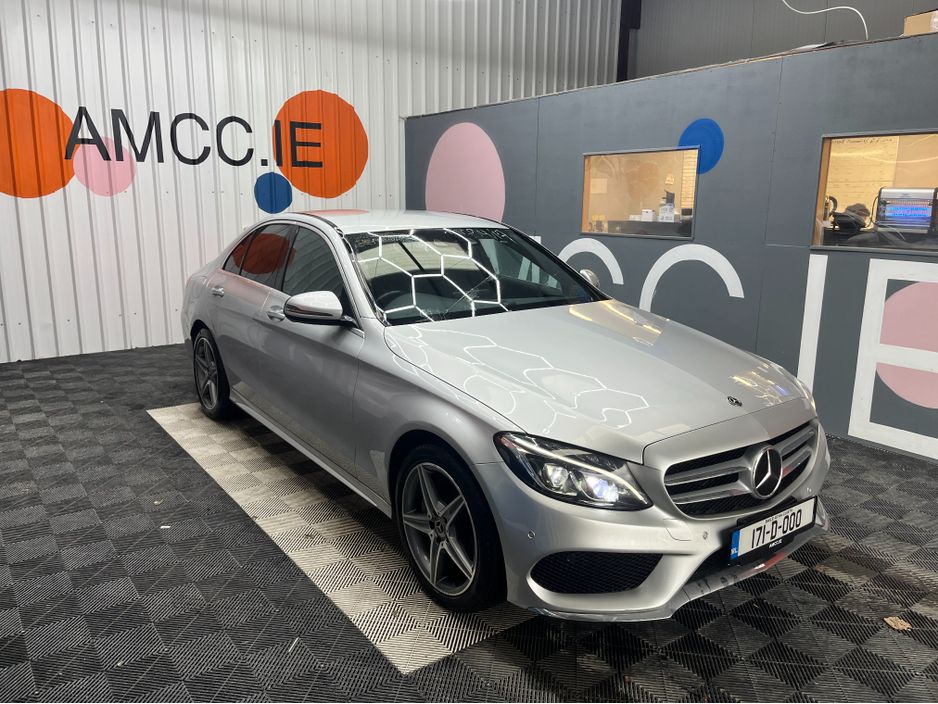 Image for 2017 Mercedes-Benz C Class €21950! 2017 MERCEDES-BEZN C220D LAUREUR EDITION 2.2 AUTOMATIC / CRUISE CONTROL / REVERSE CAMERA / ELECTRIC MEMORY & HEATED SEATS / PADDLE SHIFTERS / AMBIENT LIGHTS AND MORE