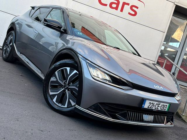 Image for 2022 Kia EV6 77kwh, 19” Alloys, Beige Leather, Heated Steering Wheel, Camera, CarPlay, Wireless Charger, Blind Spot Detection - First Reg in April 2022 - Trade in Price €25, 444