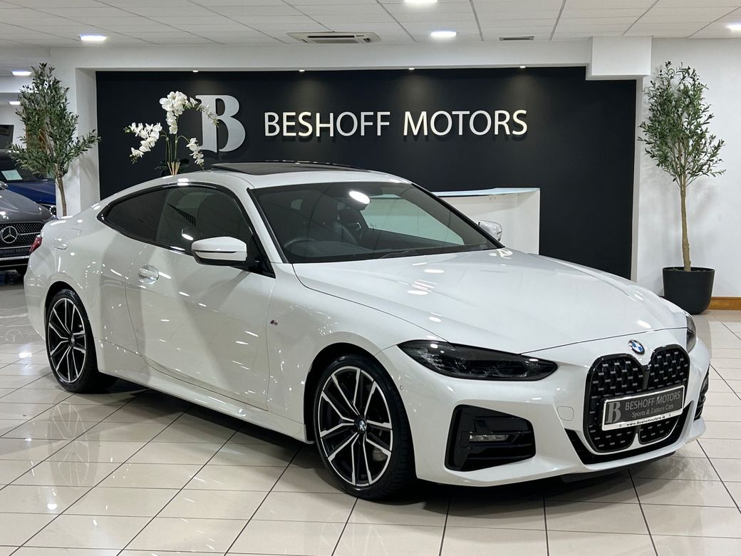 Image for 2021 BMW 4 Series 420d M-SPORT PRO COUPE=LOW MILES//HUGE SPEC=SUNROOF//FULL SERVICE HISTORY=211 D REG=IRISH SUPPLIED//TAILORED FINANCE PACKAGES AVAILABLE=TRADE INS WELCOME