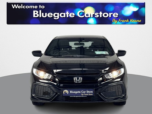 Image for 2017 Honda Civic 1.0 VTEC SE 5DR **FULL BLACK CLOTH INTERIOR**BLUETOOTH AUDIO**ELECTRIC HANDBRAKE**PARKING SENSORS**DIGITAL DASH**INFOTAINMENT SCREEN**SPEED LIMITER**ADAPTIVE CRUISE CONTROL**ECON MODE**A/C**AUTOHOLD**