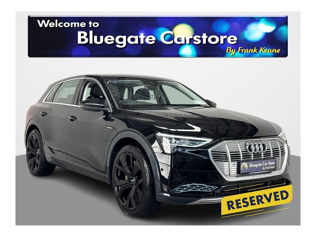 Image for 2022 Audi e-tron TECHNIK 55 QUATTRO**22" Upgraded Alloys due soon**Digital Dash**Touchscreen Media**Reverse Camera**Keyless Start**Black Leather Interior**Heated Seats**Electric Memory Seats**Apple CarPlay**Sat Nav**