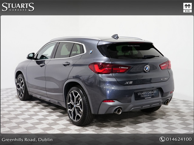 Image for 2021 BMW X2 M-SPORT X: MINERAL GREY METALLIC WITH OYSTER LEATHER. 19” DIAMOND CUT ALLOYS, SPORTS SEATS, HEATED SEATS, BLUETOOTH, DUAL CLIMATE CONTROL