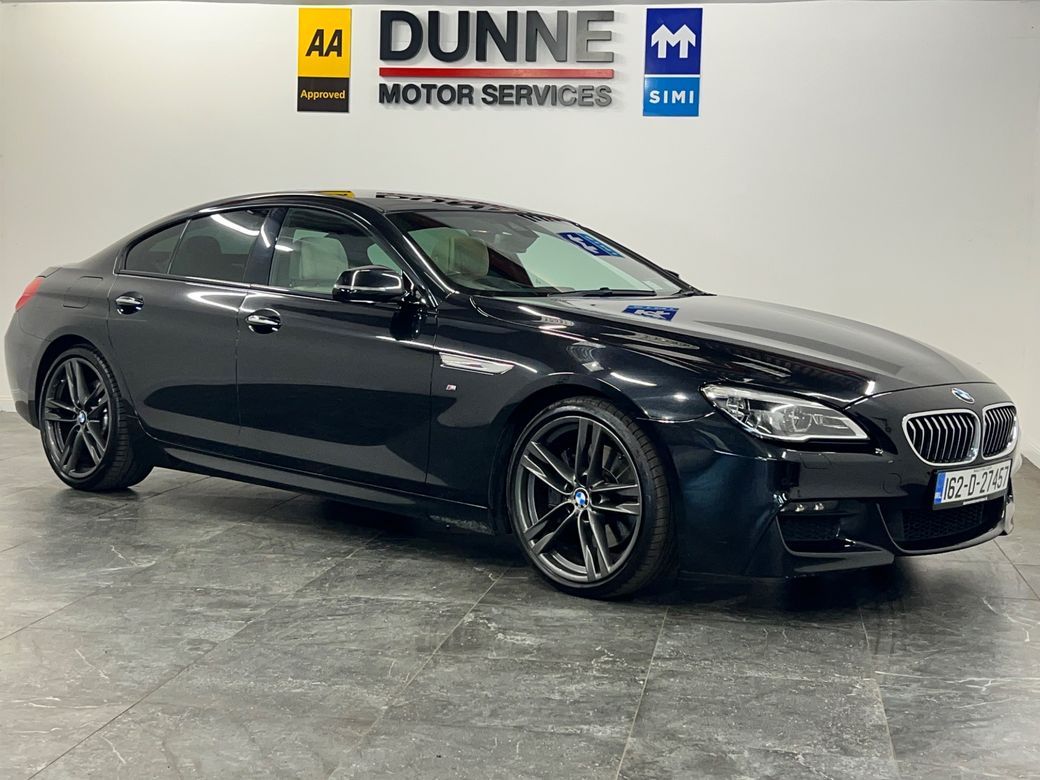 Image for 2016 BMW 6 Series PAN ROOF*AMAZING SPEC*640D F06 M SPORT GRAN COUPE 4DR AUTO*HEADS UP DISPLAY*TWO KEYS*NCT*12 MONTH WARRANTY*FINANCE AVAILABLE