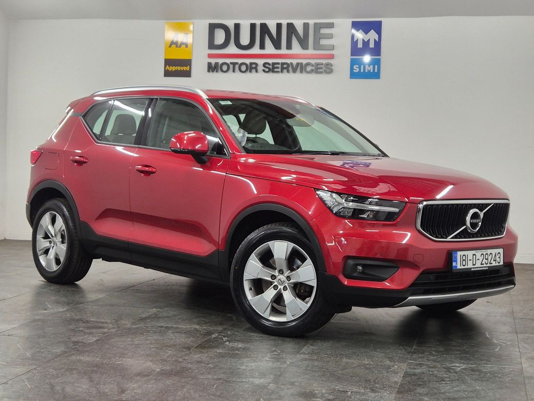 Image for 2018 Volvo XC40 **D4 **AWD **AUTOMATIC **DIGITAL DASH CLOCKS **FULL LEATHER **HEATED SEATS**LEATHER MULTIFUNCTION STEERING WHEEL **2 KEYS **ELECTRIC LUMBAR SUPORT **ADAPTIVE CRUISE CONTROL**FRONT AND REAR PARKING