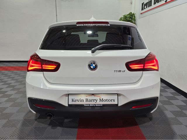 Image for 2019 BMW 1 Series 118D M SPORT SHADOW EDITION AUTOMATIC **TOP SPEC / ACTIVE CRUISE CONTOL / 18" GLOSS BLACK ALLOYS / COMFORT ACCESS / ELECTRIC & MEMORY FRONT SEATS / HEATED SEATS / SAT NAV / REVERSE CAMERA**