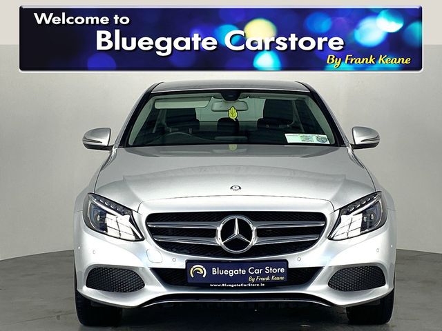 Image for 2017 Mercedes-Benz C Class C SERIES E SPORT**Semi Digital Dash**Black Leather Interior**Heated Seats**Reverse Camera**Parking Sensors**Multifunctional Steering Wheel**Air Conditioning**Isofix**Sat Navigation**Foldable Mirrors**