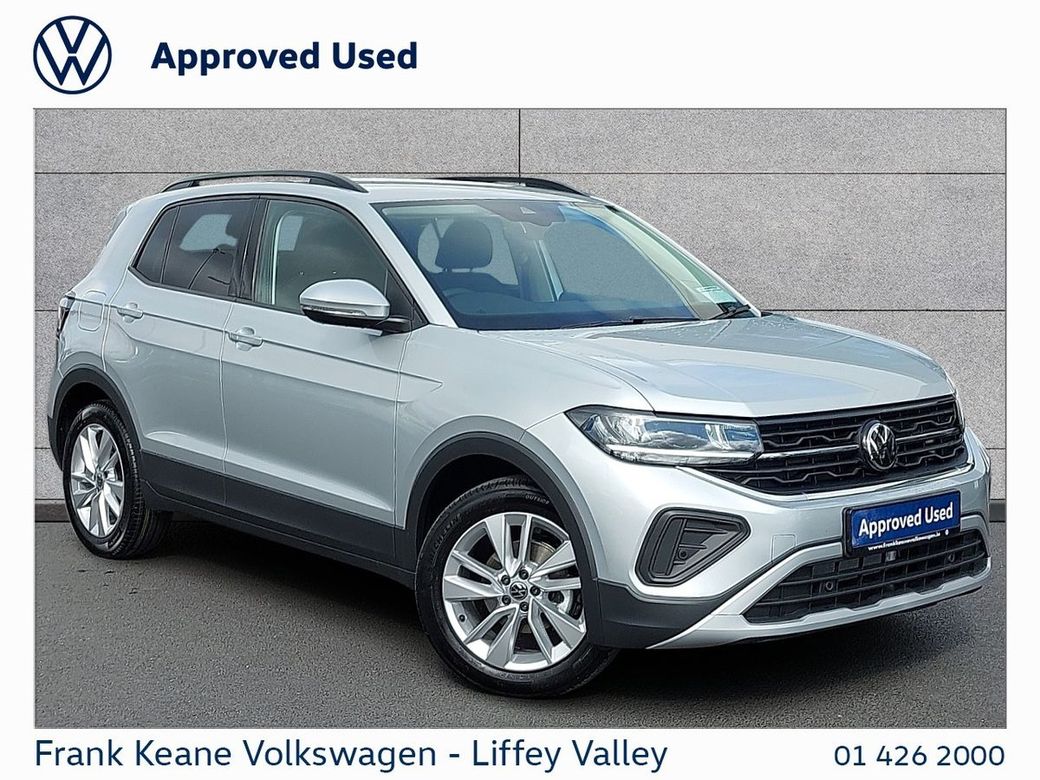 Image for 2025 Volkswagen T-Cross EDITION 75 1.0TSI 95BHP *REFLEX SILVER METALLIC* *DELIVERY KMS* *252D REG* *BIG SAVINGS VS NEW CAR* *WHILE STOCKS LAST* *PCP 3 YRS FROM €276PM*