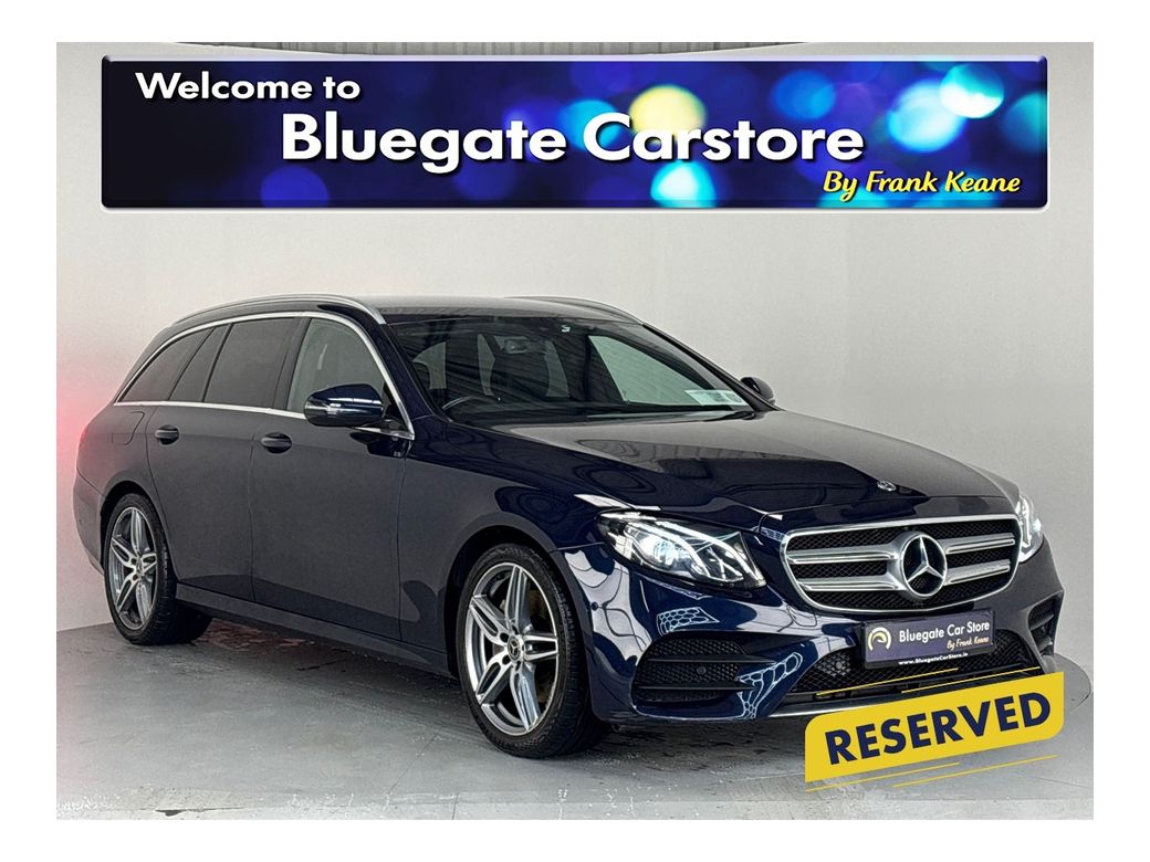Image for 2018 Mercedes-Benz E Class E220 D AMG LINE ESTATE**FRONT HEATED ELECTRIC SEATS**HALF LEATHER INTERIOR**REVERSE CAMERA**PARKING SENSORS**DYNAMIC DRIVE MODES**DUAL CLIMATE CONTROL**NAVIGATION**BLUETOOTH**FINANCE AVAILABLE**